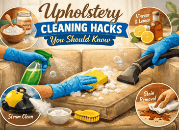Upholstery Cleaning Hacks You Should Know